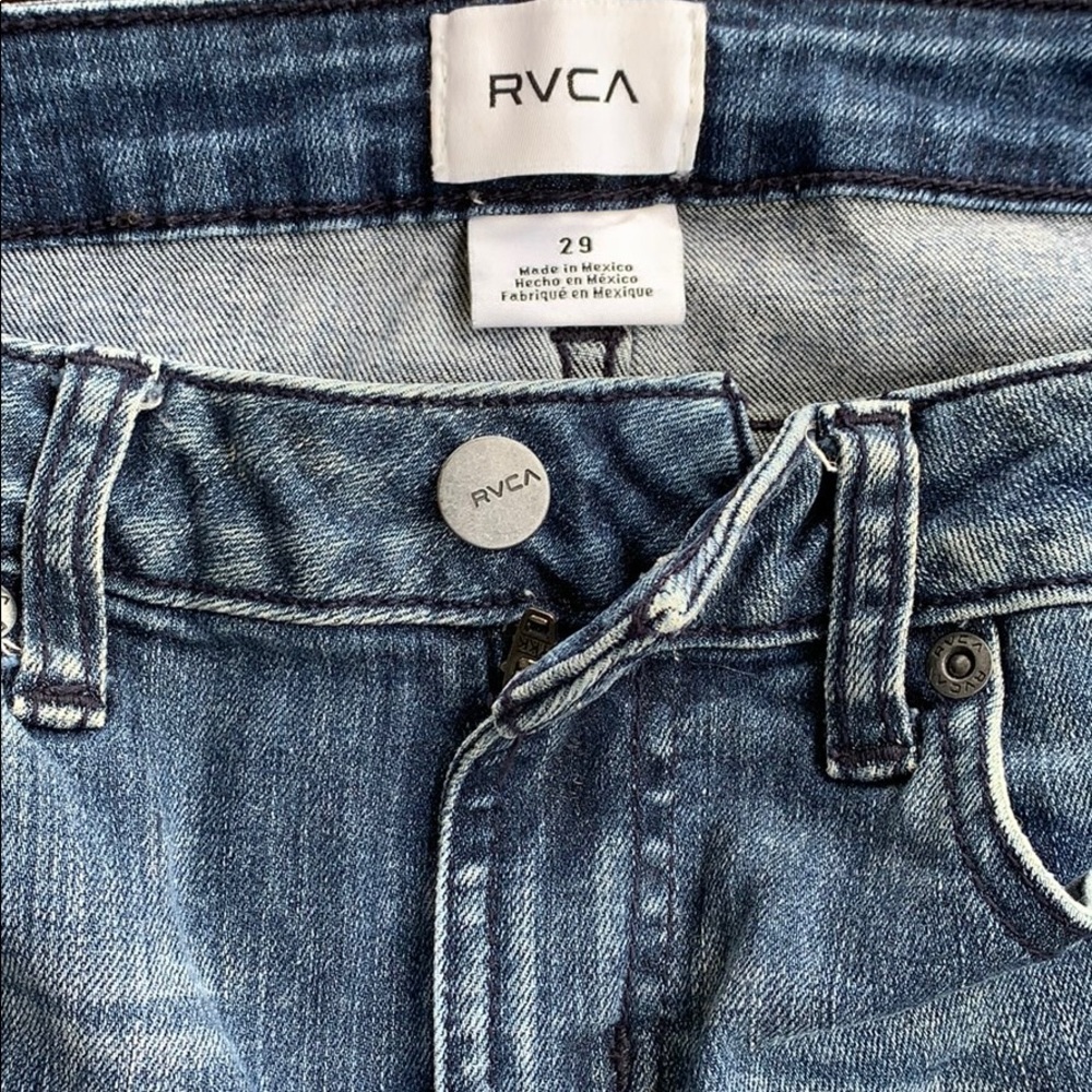 RVCA Women’s Low Skinny Jeans - Picture 3 of 5